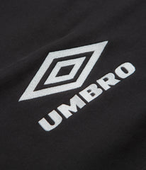 Umbro OG Logo Mask Hoodie - Washed Black / White