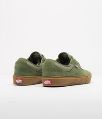 Vans Skate Curren Caples Shoes - Crepe Green / Gum