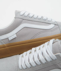 Vans Skate Old Skool Shoes - Crepe Light Gray / Gum
