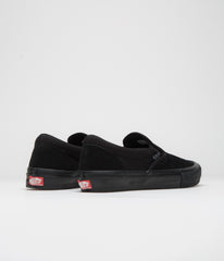 Vans Skate Slip-On Shoes - Black / Black