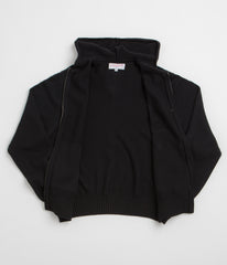 Yardsale Glitz Knitted Hoodie - Black