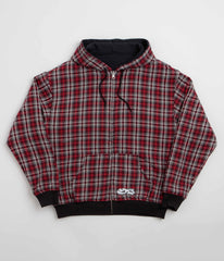 Yardsale Reversible Flannel Hoodie - Red / Black