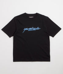 Yardsale Script Sludge T-Shirt - Black
