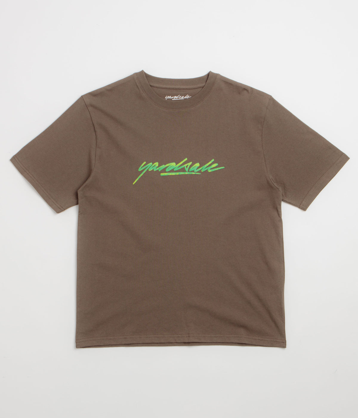 Yardsale Script Sludge T-Shirt - Tan