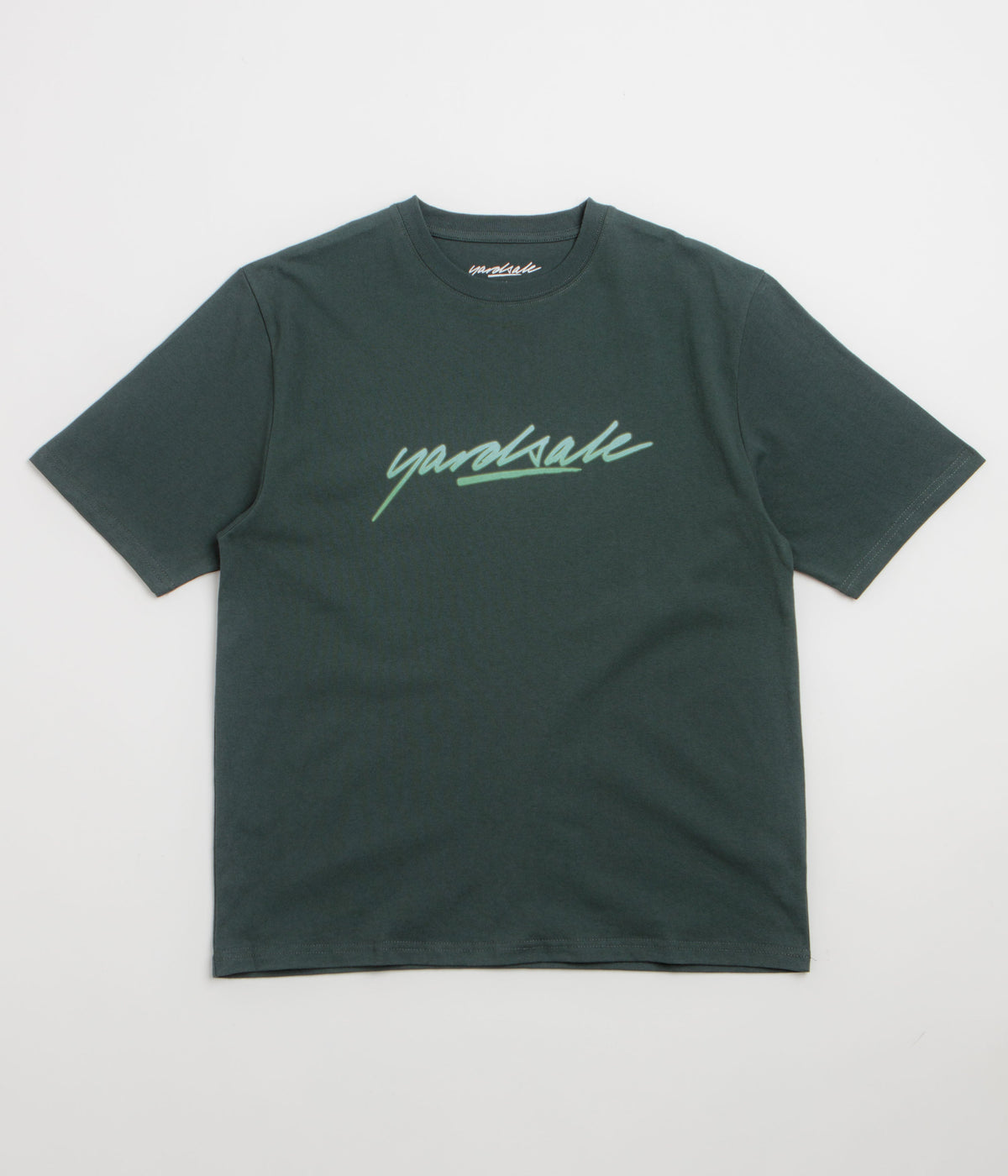 Yardsale Script T-Shirt - Green